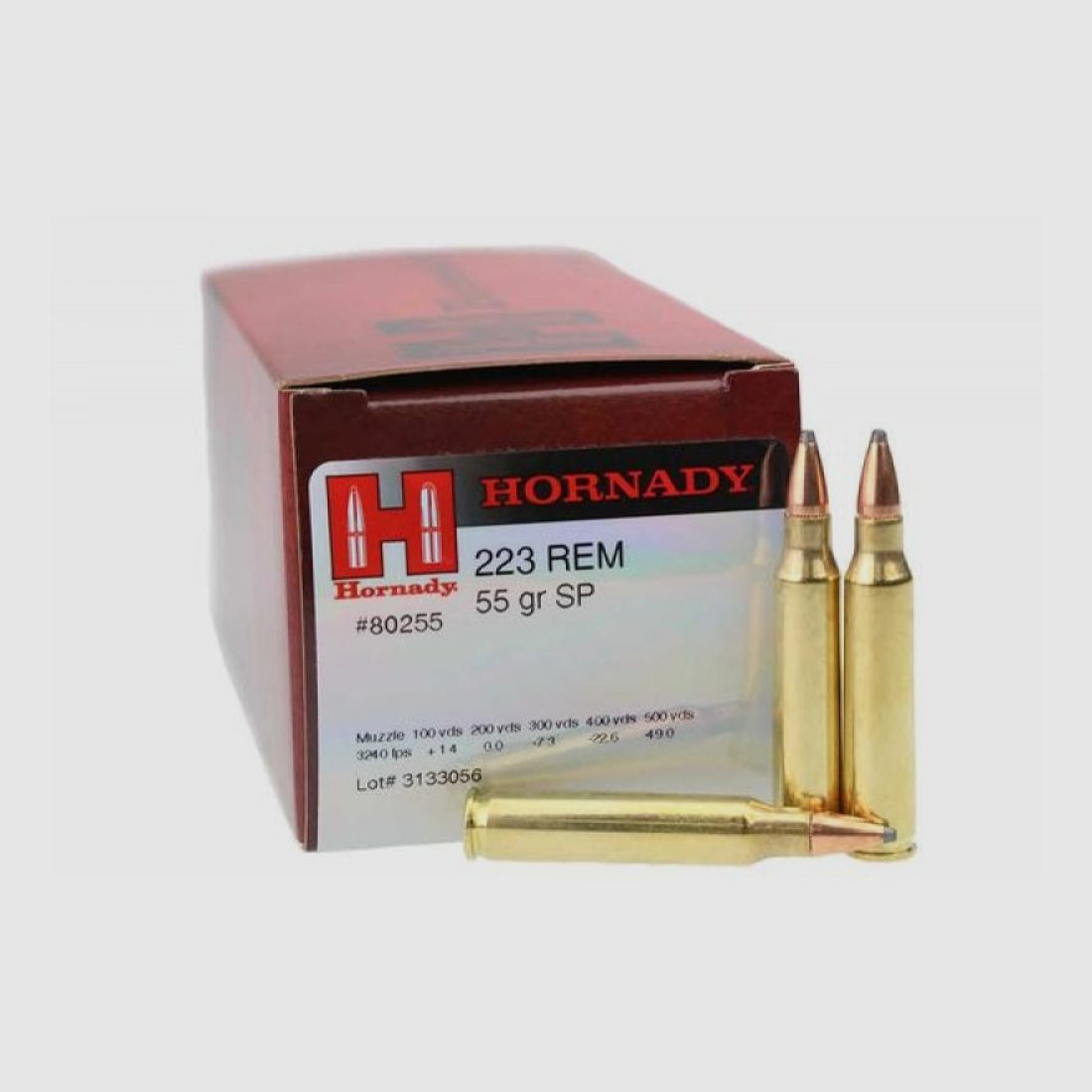 223 Remington Hornady CUSTOM™ 55 gr SP VE50