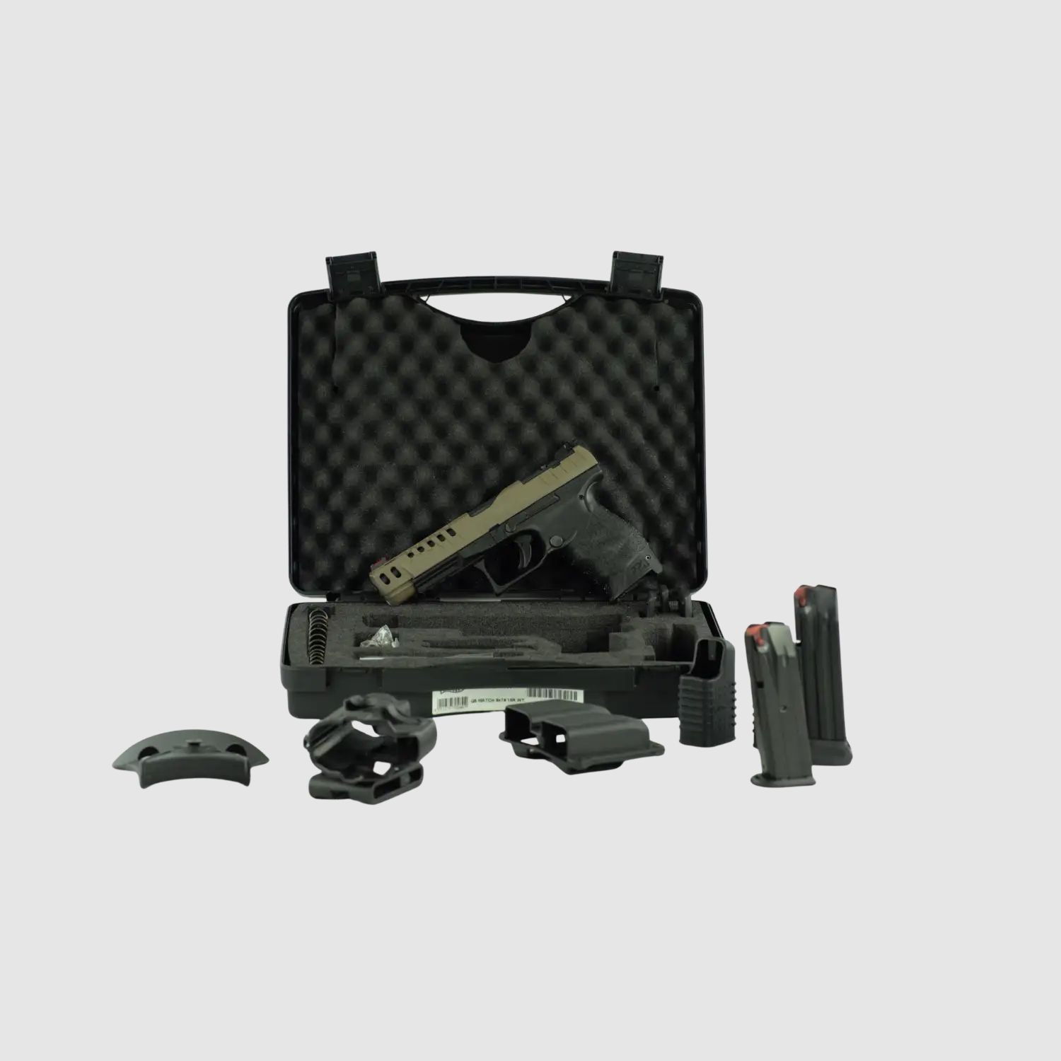 Walther Q5 Match 9mm Luger Optical Ready + Zubehör Set #Second Hand