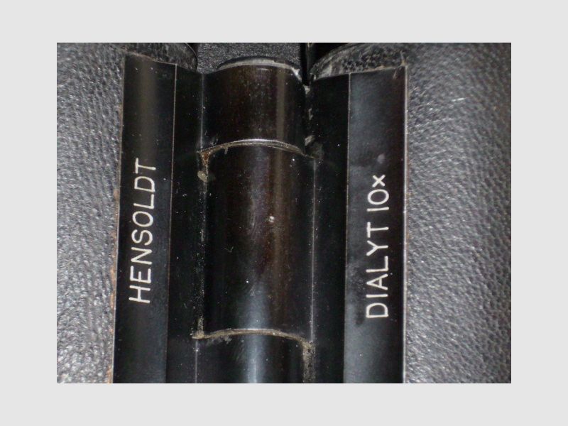Militärglas Hensolt   Dialyt D.F. 10x50  1914/15 