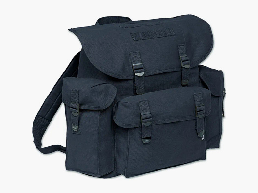 Brandit BW Sac à dos / Sac avec 3 poches extérieures - 40 litres - Noir
