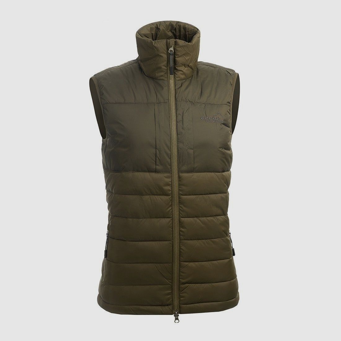 Arrak Outdoor Warmy Weste Damen Olivgrün M
