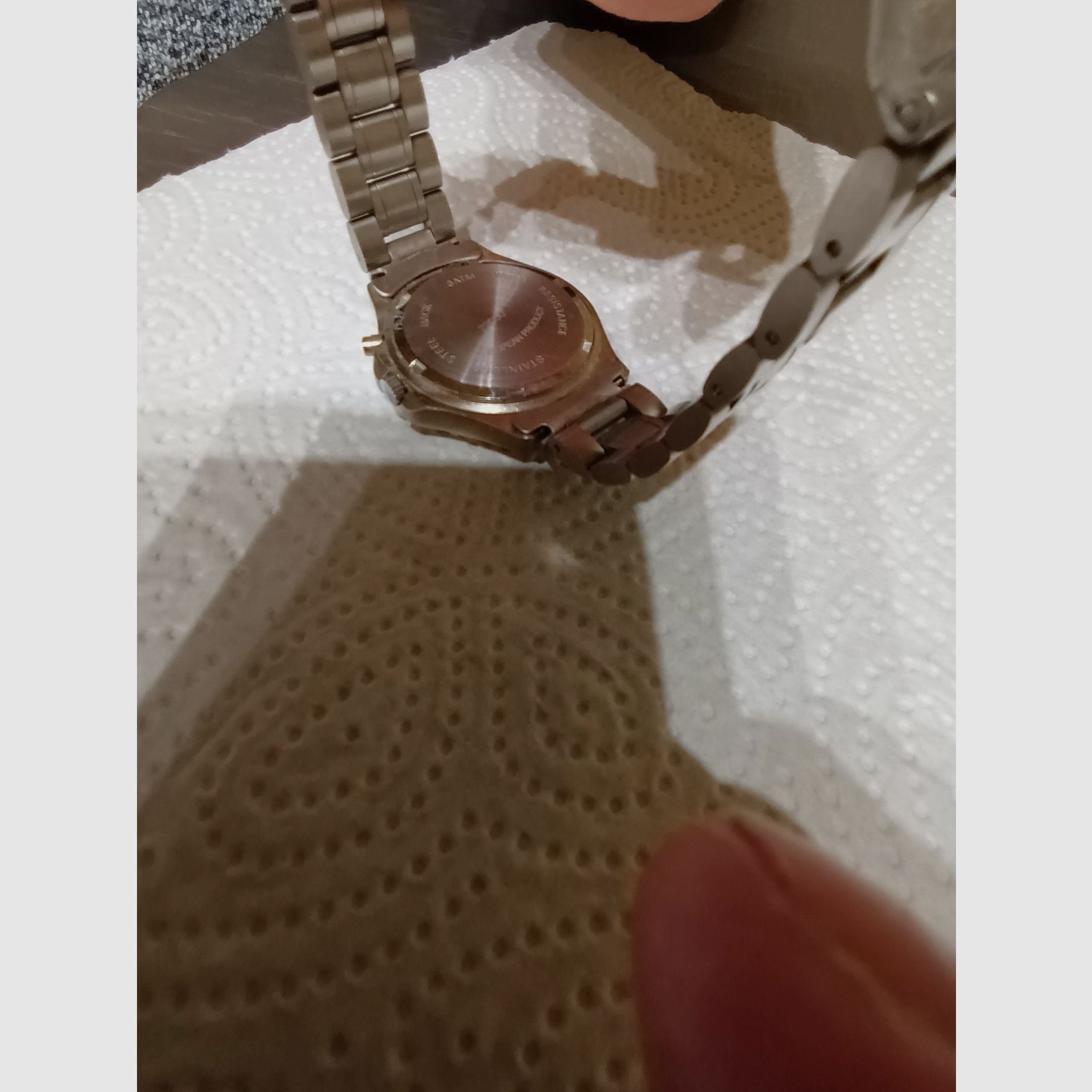 Herrenambanduhr Garde von Ruhla ein ganz seltenes Sammlerstück mit Datum, Licht.