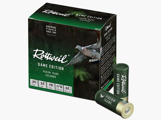 Rottweil 12/70 Game Edition Taube 2,8mm - 32g