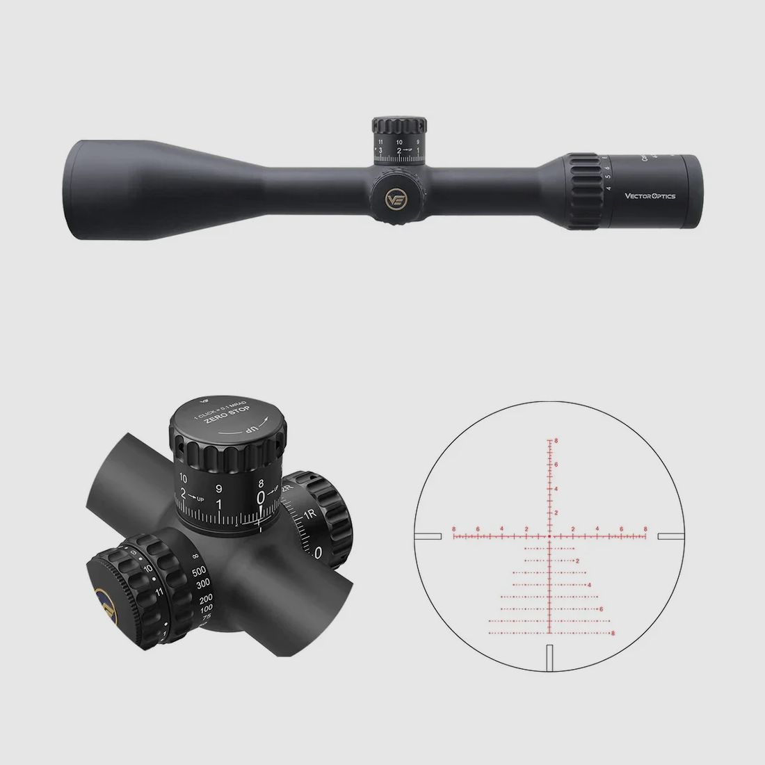 Vector Optics SCOL-T51 Continental x8 4-32x56SFP ED Tactical