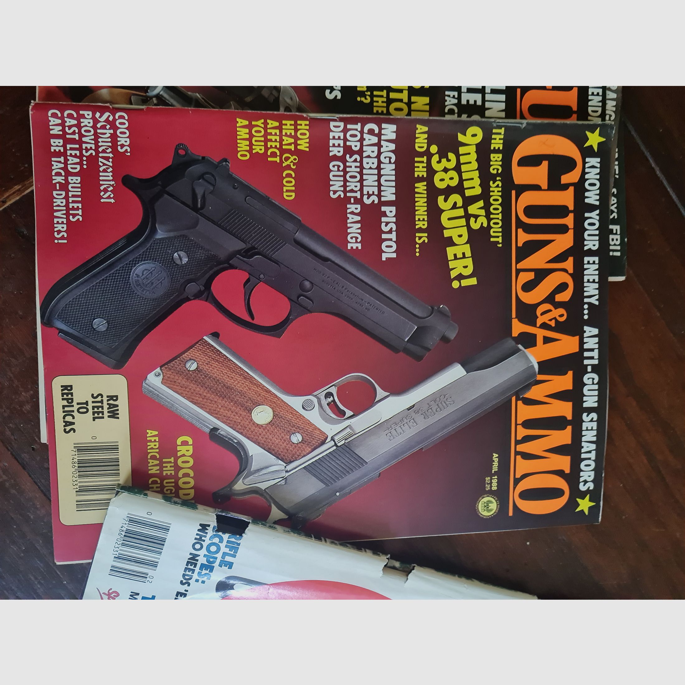 5 x Guns & Ammo aus den 80gern 