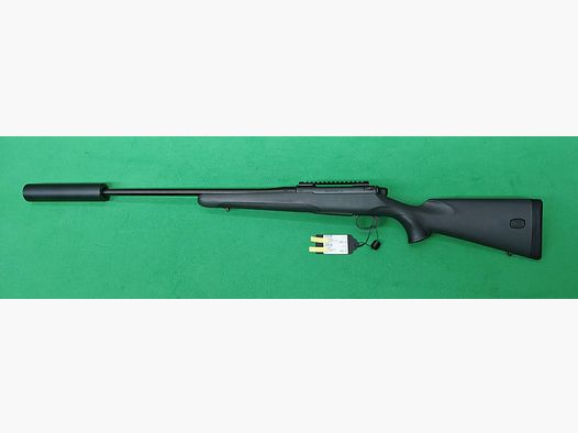 Mauser M18 .308Win inkl. Jaki Schalldämpfer und Picatinnyschiene