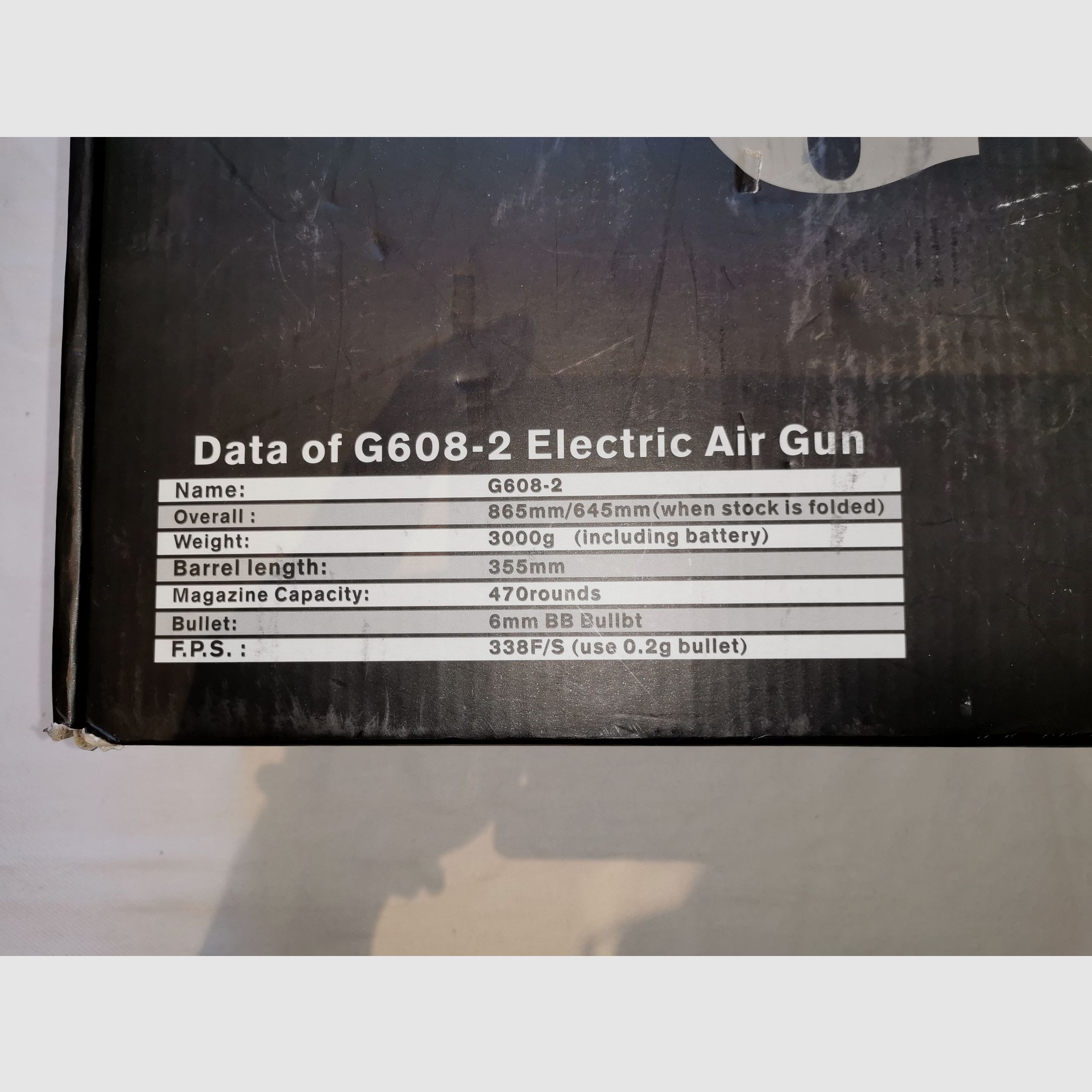 G36 G608-2 Metal Gear Jing Gong