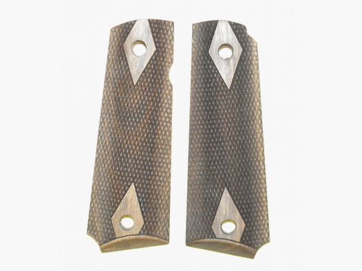 Checkered Houten Grips 1911