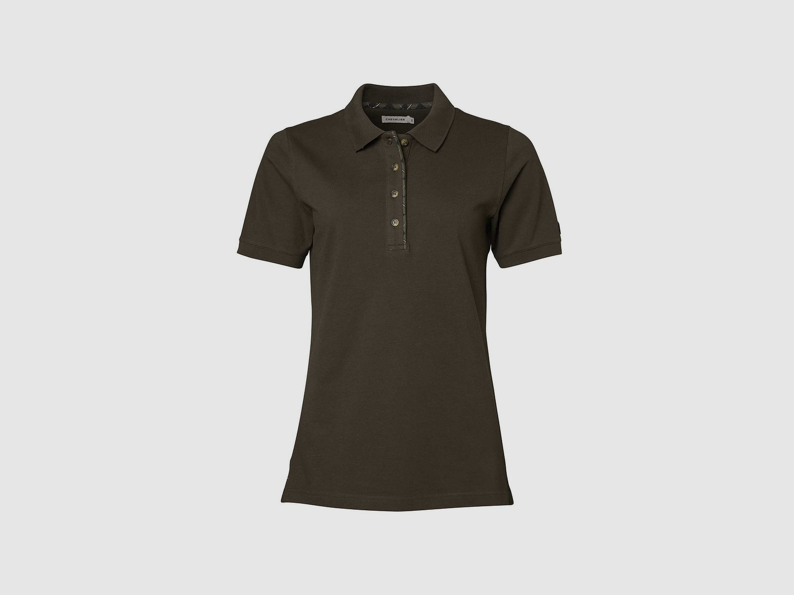 Chevalier Gwyn Poloshirt Femme Cuir Marron - 36W