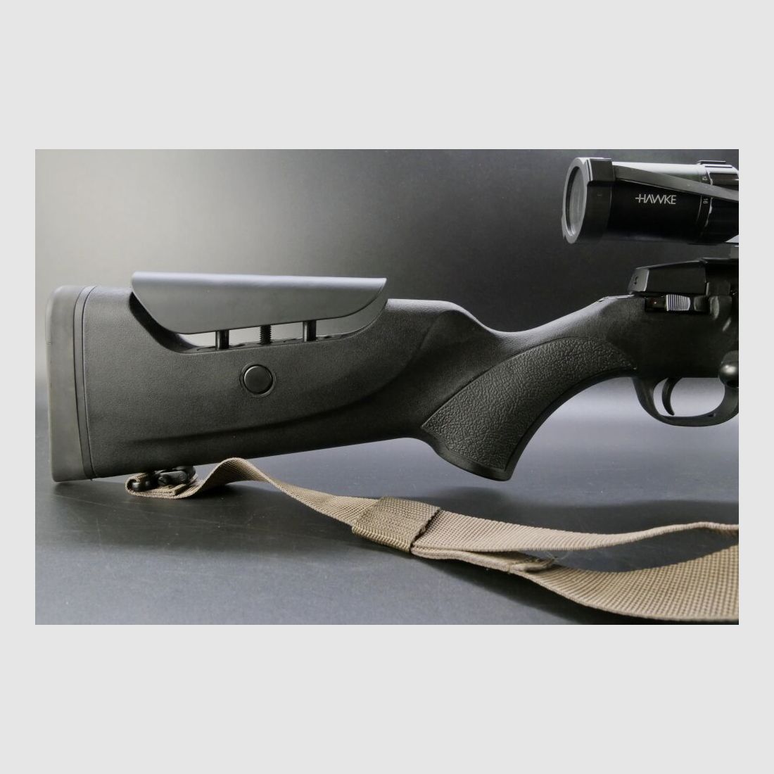 Brenner BR20 .308Win; Stahl-Picatinny, Stahl Hawke Montage und HAWKE Zielfe	 .308Win