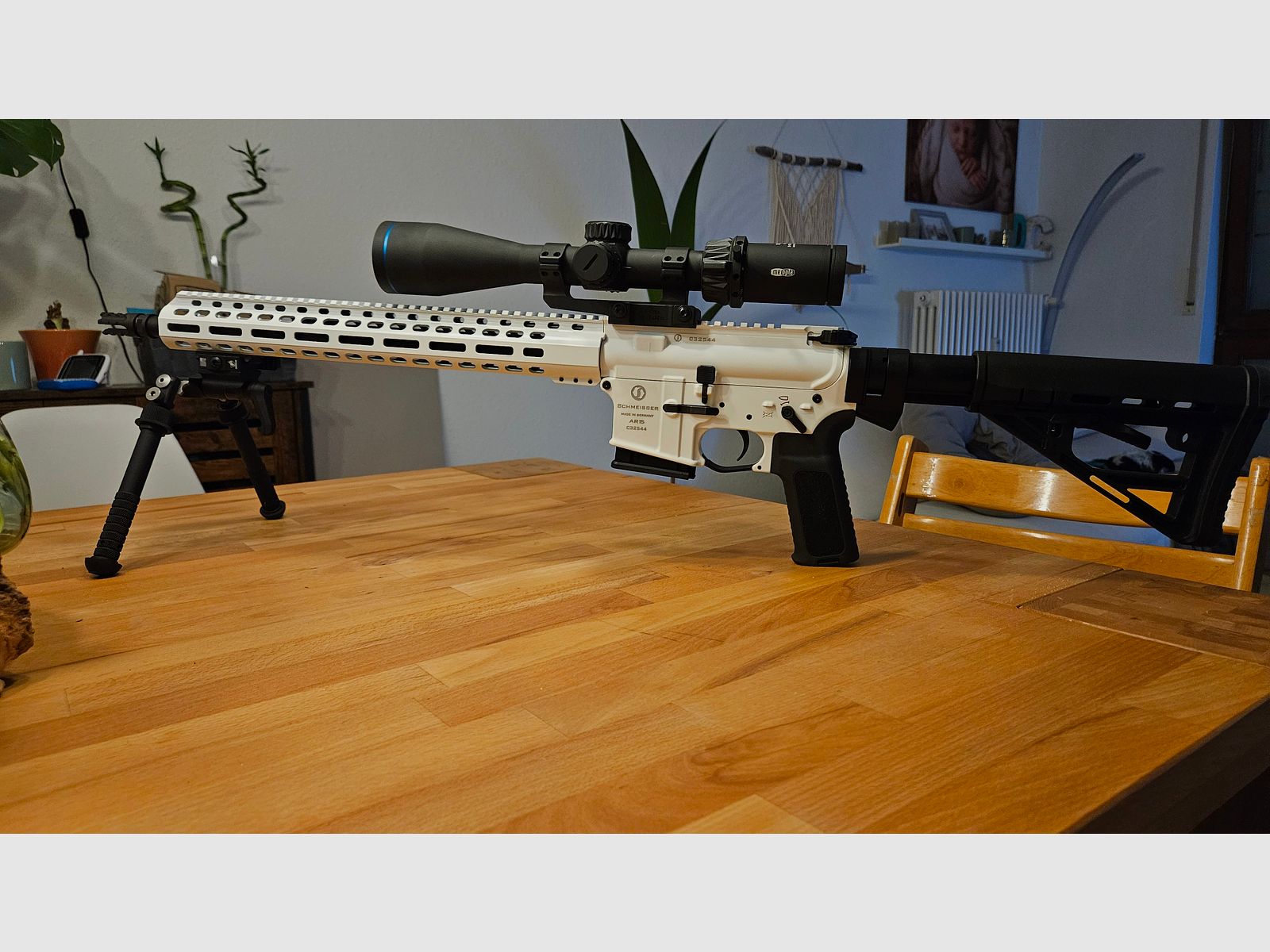 Schmeisser M5FL 16,75 pulgadas, Meopta Optika6 3-16×50, MAK Trigger
