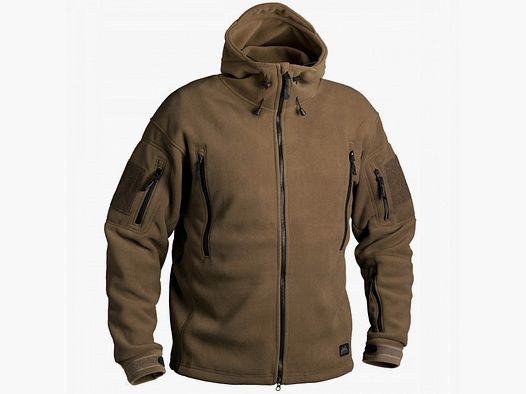 Polar Fleece Jacket HELIKON PATRIOT COYOTE Size S