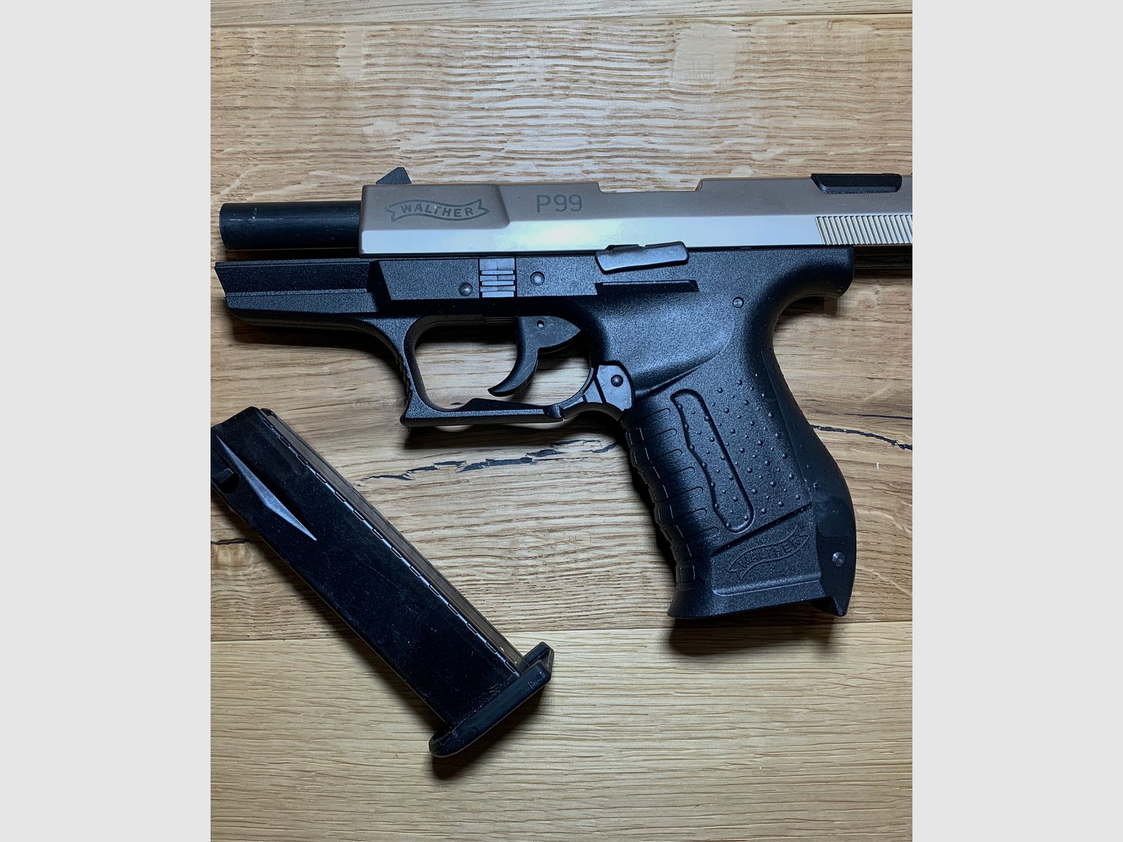 Walther P99 signal pistol 9mm P.A.K. in bicolor, Umarex