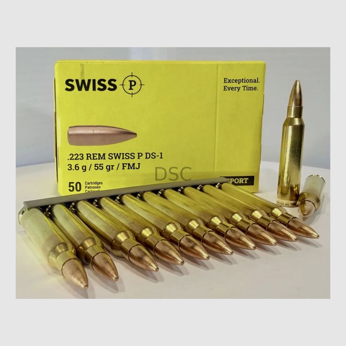 SWISS P .223 Rem. DS-1 3,6g/55gr