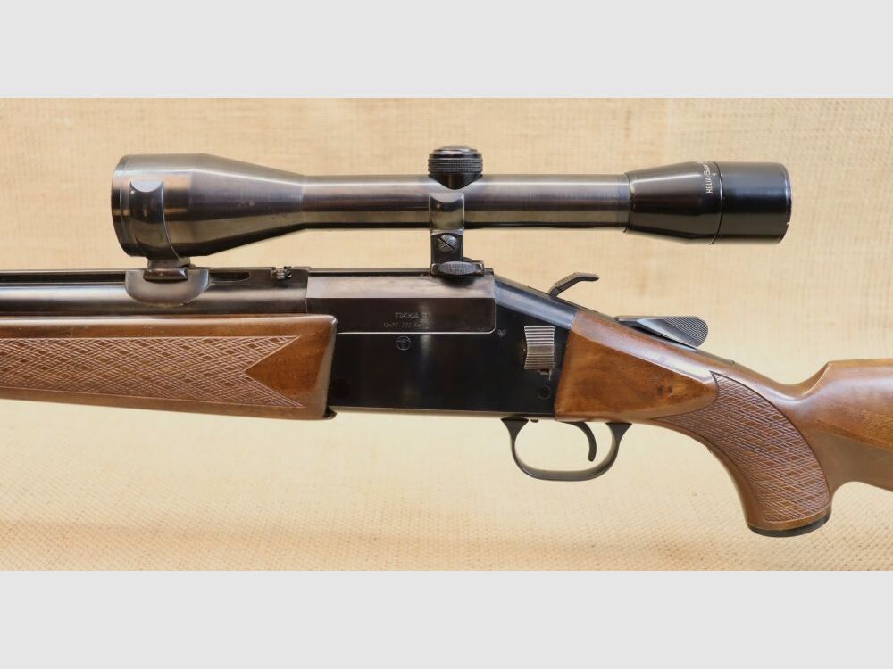 TIKKA, Kal. 12/70 - .222Rem, inkl. Kahles Helia Super - 6 x 42 - Absehen 1 12/70;.222Rem