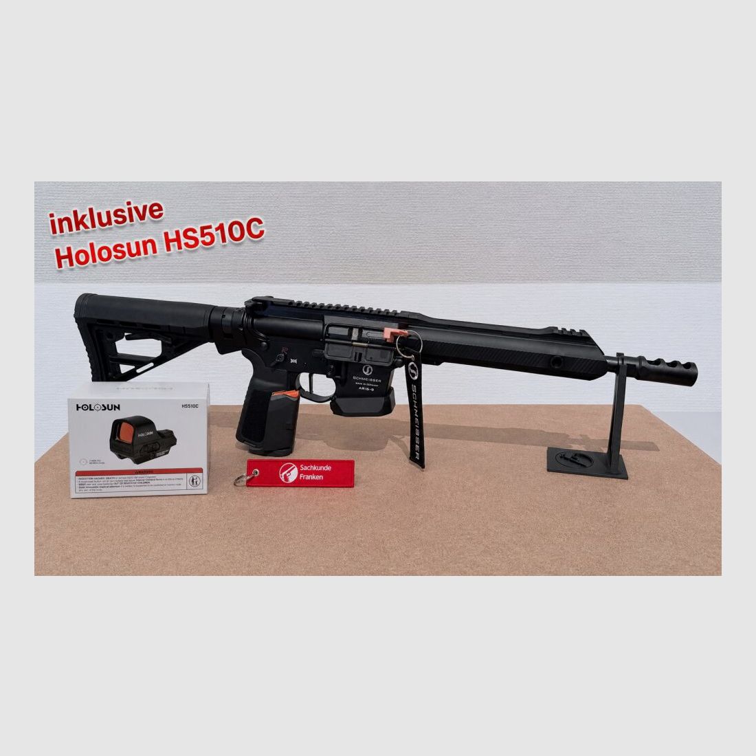 Schmeisser AR15-9 S4F Dynamic PCC S 10,5" black