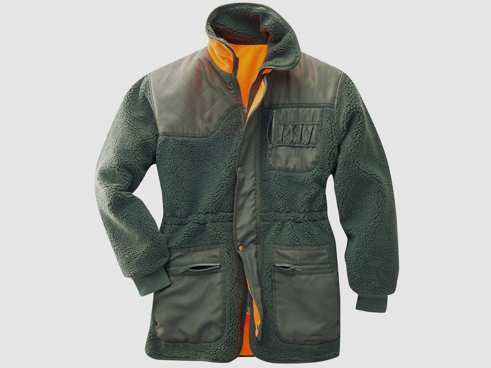 Scheibler Faserpelz-Wendejacke Fox Realtree