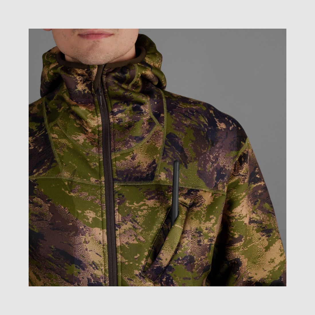 Fleece Sweatshirt Deer Stalker camo Harkila, Bild 4 von 9