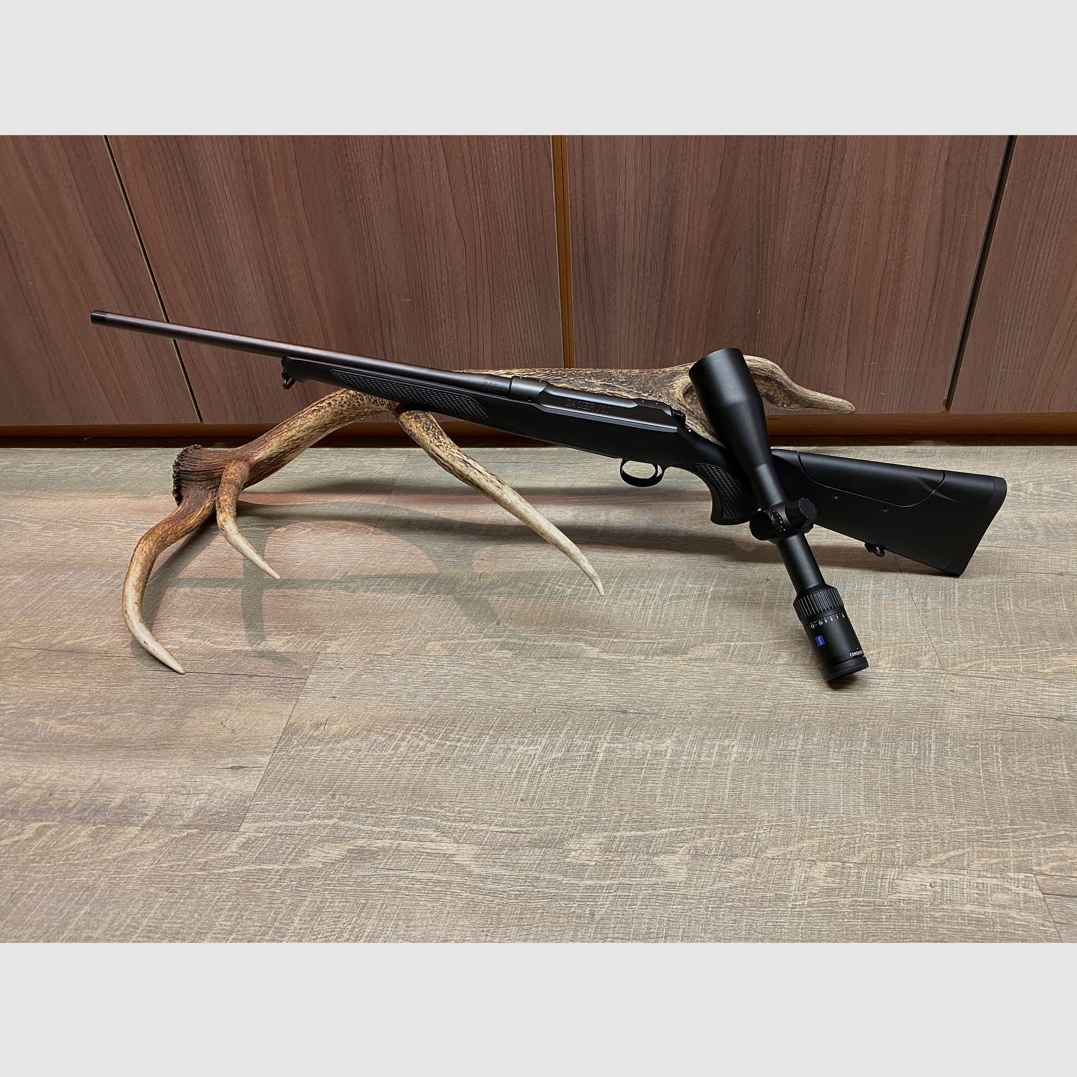 Sauer 101 Classic XTA, with Zeiss Conquest V4 3-12x56