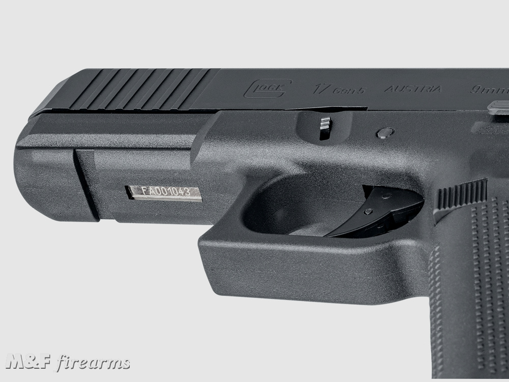 GLOCK 17 Gen5 Kaliber 9mm P.A.K. die erste lizensierte Schreckschusswaffe der Marke GLOCK
