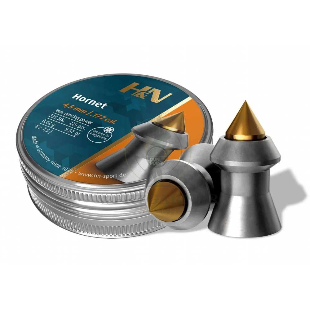 H&N Hornet Diabolos - 4,50 mm / .177 cal. - 225 pezzi
