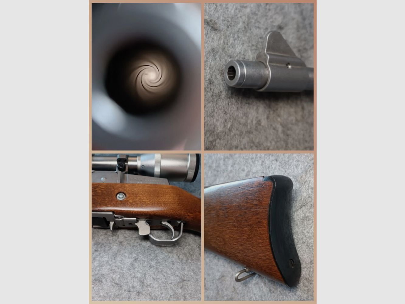 Ruger Firearms Mini 14 -Mini Thirty 7,62x39 Nickel mit ZF
