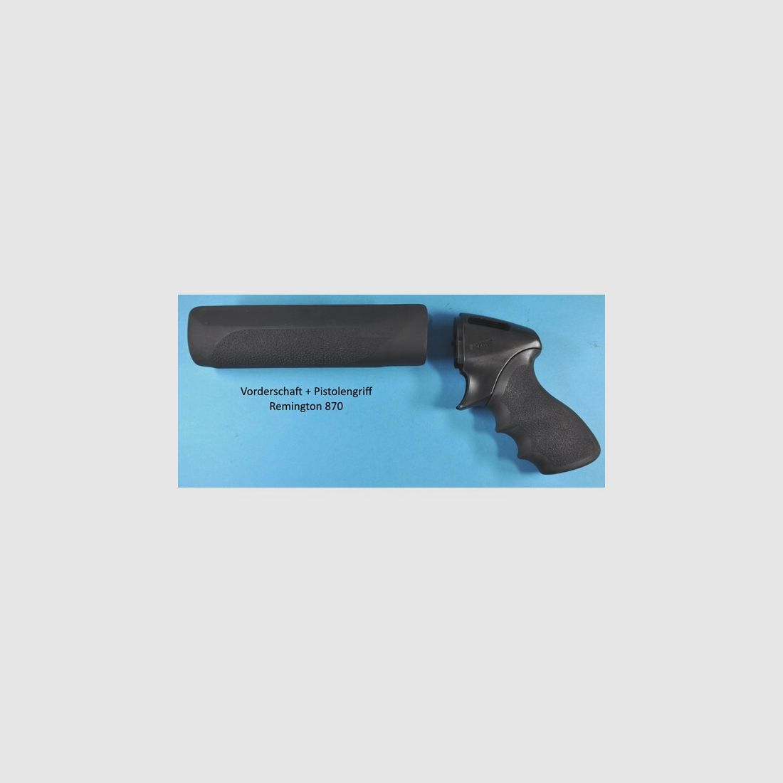 HOGUE gummiummantelter Vorderschaft u. Pistolengriff für Remington 870 Schrotflinte Cal. 12