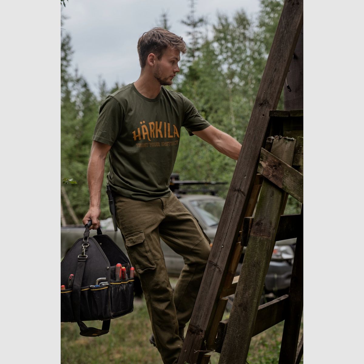 Camisa HÄRKILA Modi Rosin