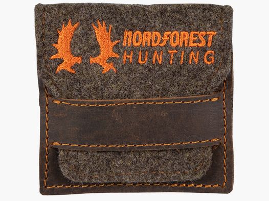 Nordforest Caza Funda de Cartuchos de Fieltro de Lana