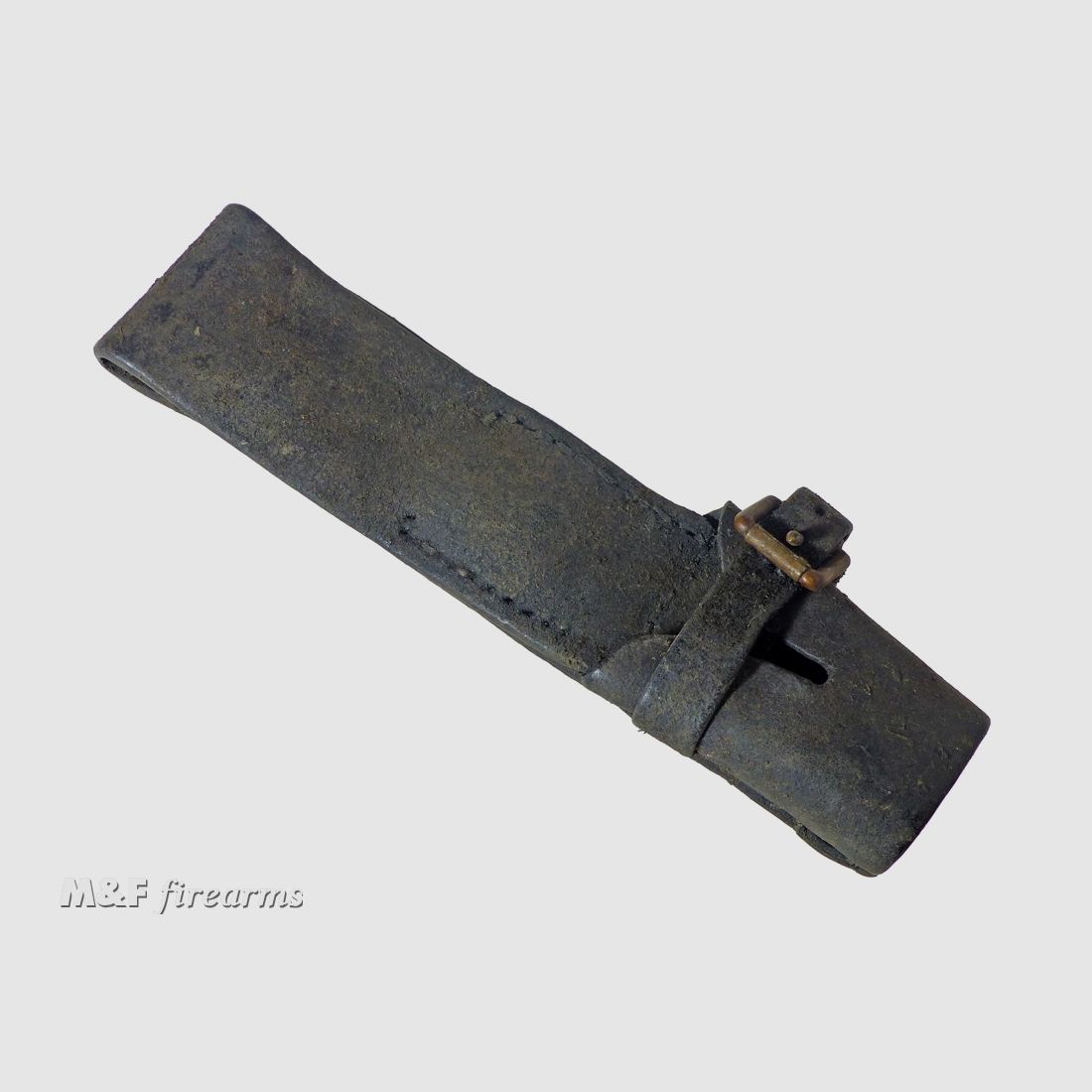 Portugiesischer Koppelschuh (= Bajonettfrosch, Tragetasche) für Mauser Vergueiro Bajonett M 1904