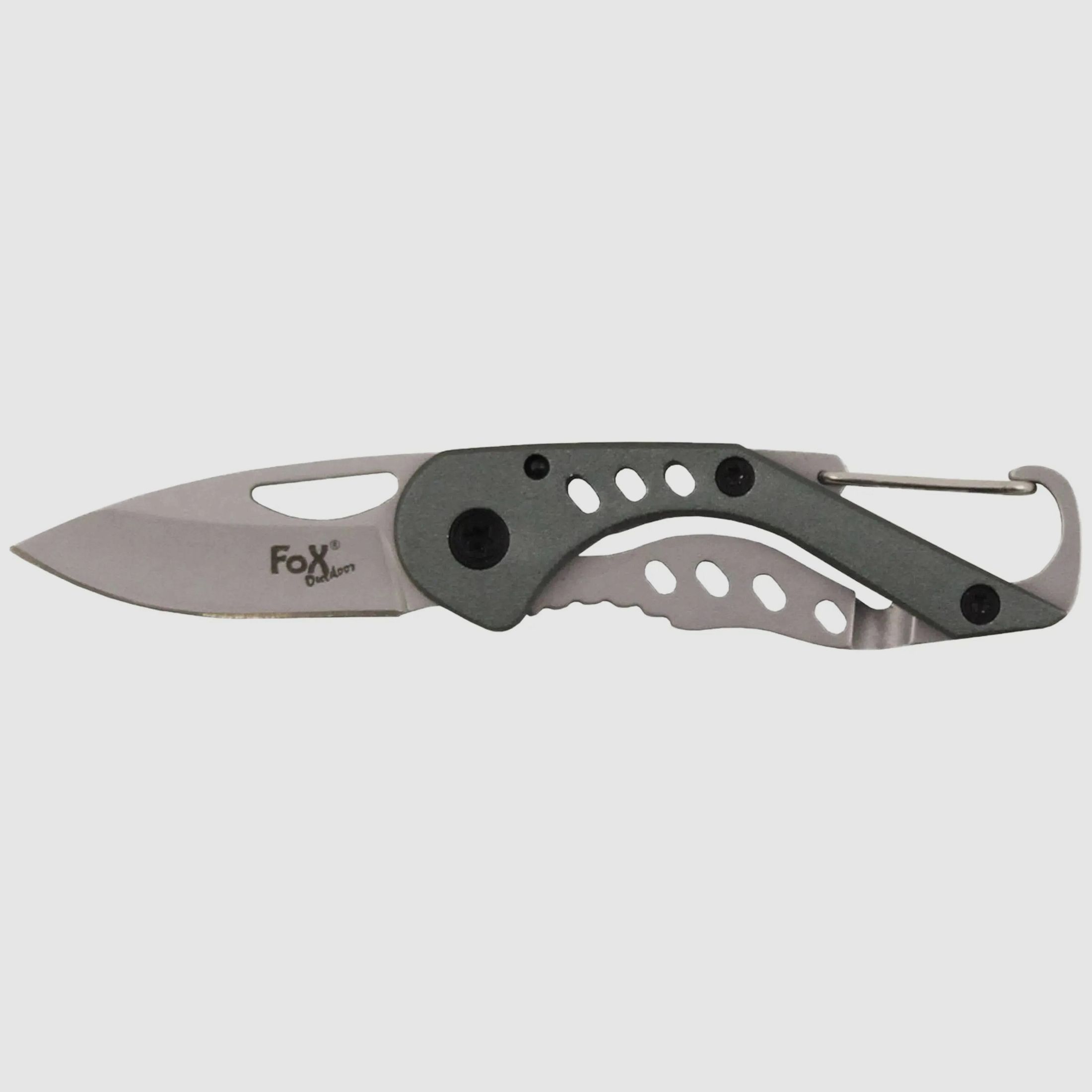 Fox Outdoor Fox Outdoor Messer Piccolo mit Karabiner