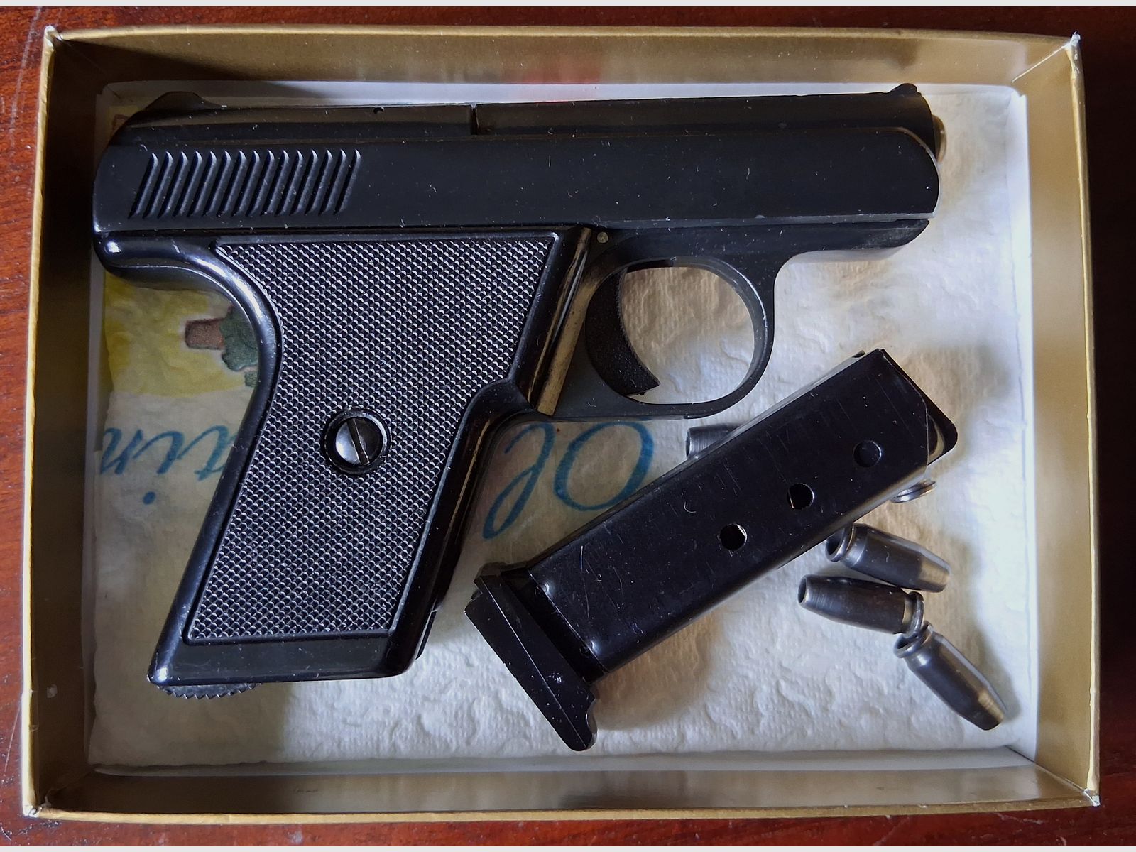 Mayer & Riehm KG  Perfecta Mod. 50 4mm M20 mit  F-Zeichen und PTB112 ungeschossen