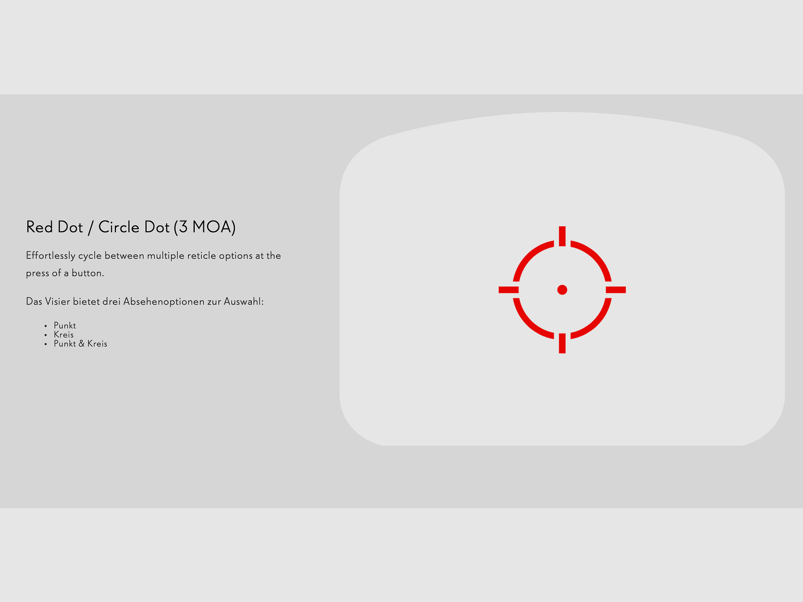 HAWKE 12150 Celownik refleksyjny ENDURANCE REFLEXVISIERE 3 MOA KROPKA / KROPKA OKRĄGŁA - CZERWONY