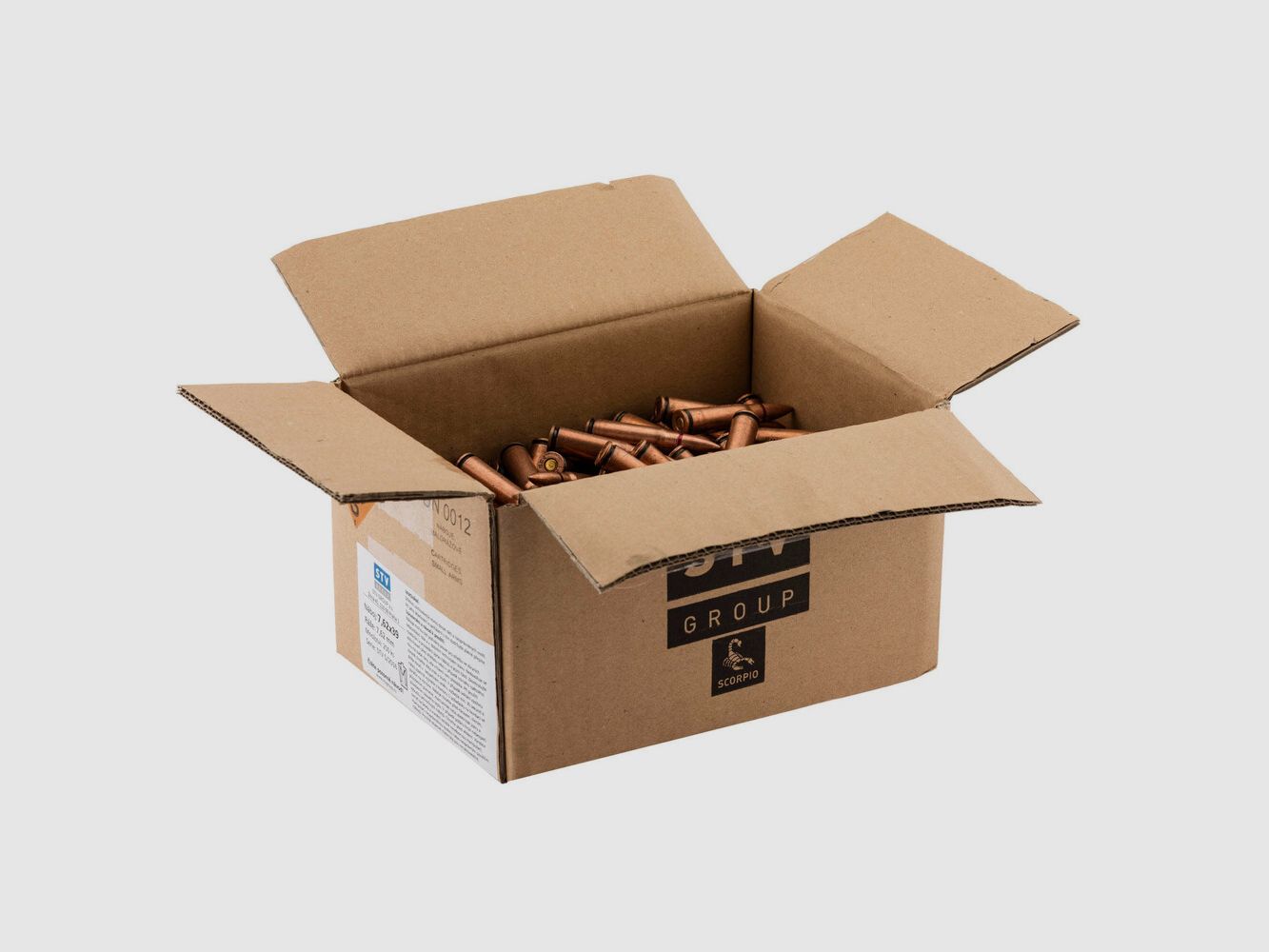 MUNITION STV SCORPIO 7.62X39 123GR FMJ X250, Bild 1 von 4