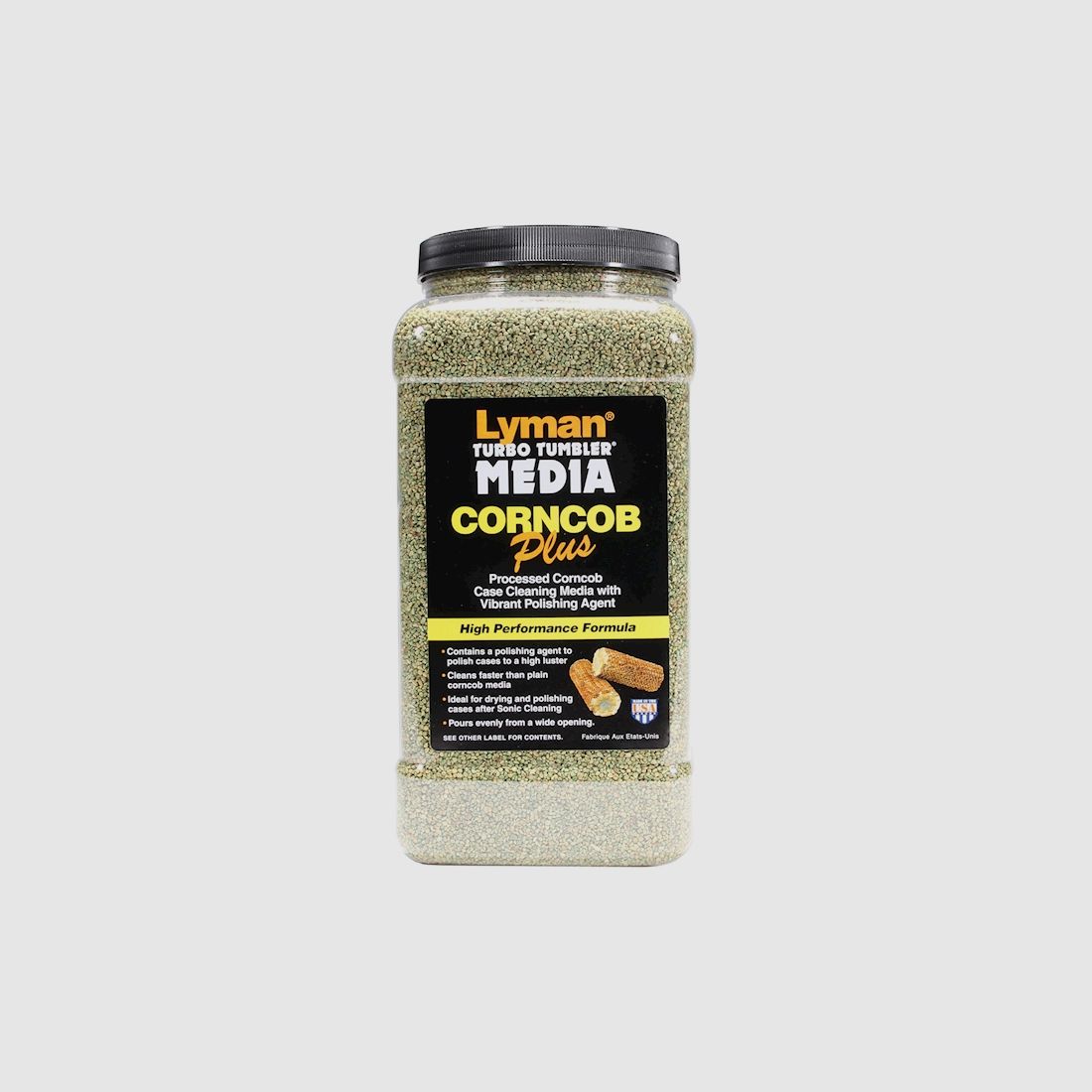 Lyman Corncob Plus Polijstmiddel voor Vibratie Tumbler (pot van 2,04 kg)