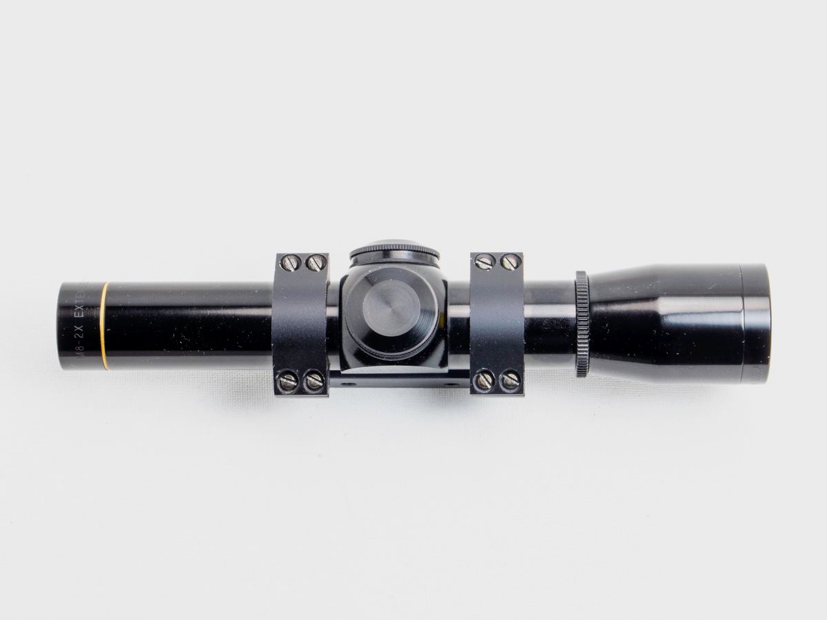 Leupold M8 2x20 EER verzamelstuk pistool scope Handgun Scope glanzend zwart, afbeelding 2 van 8