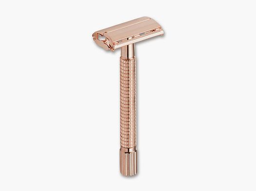 Rasiermesser Rasierhobel Butterfly L Rose Gold