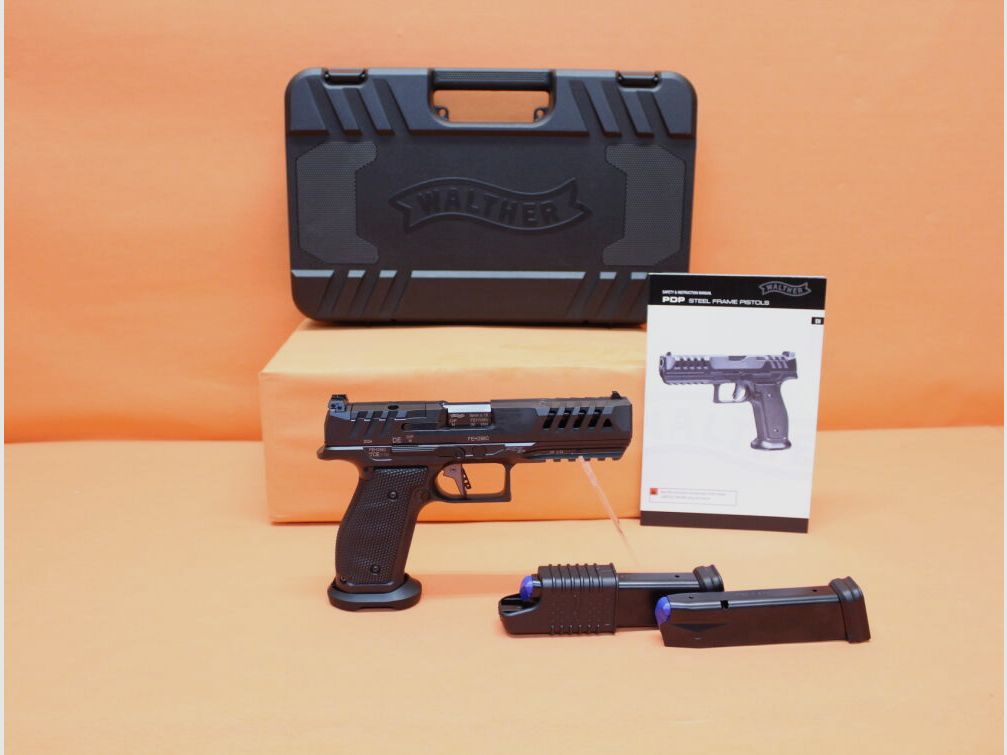 Walther Ha.Pistolet 9mmLuger Walther PDP Cadre en acier Match Taille complète 5" Canon polygonal/ Prêt pour optiques SF