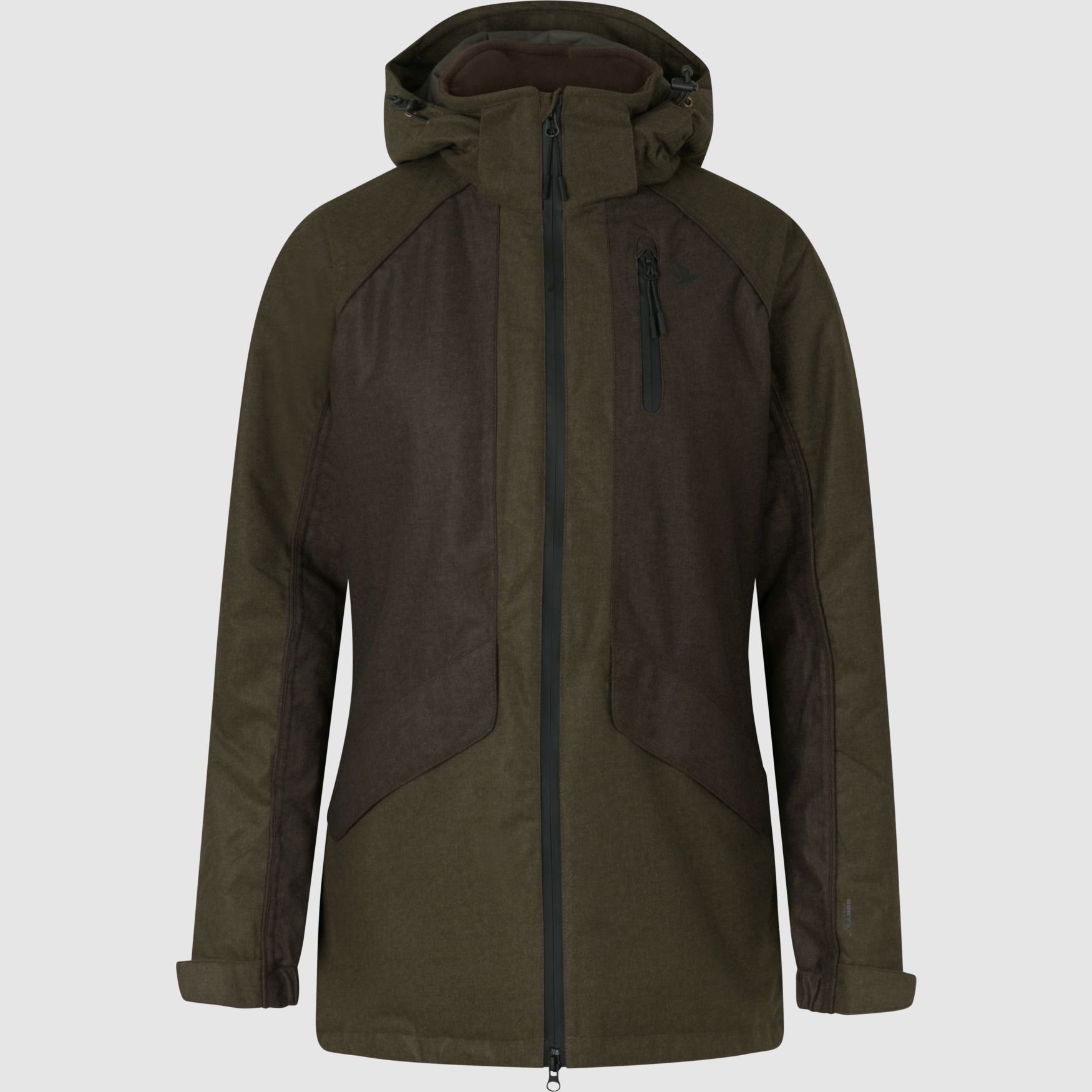 Disponibilidad Aya Chaqueta Aislante Verde Pino/Marrón Demitasse - 36