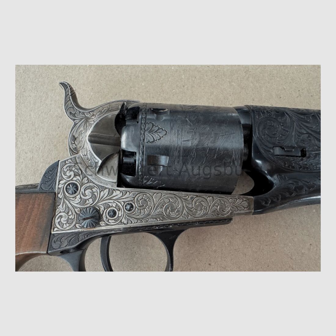 Hege-Uberti 1861 Marine Gegraveerd .36(BlackPowder)