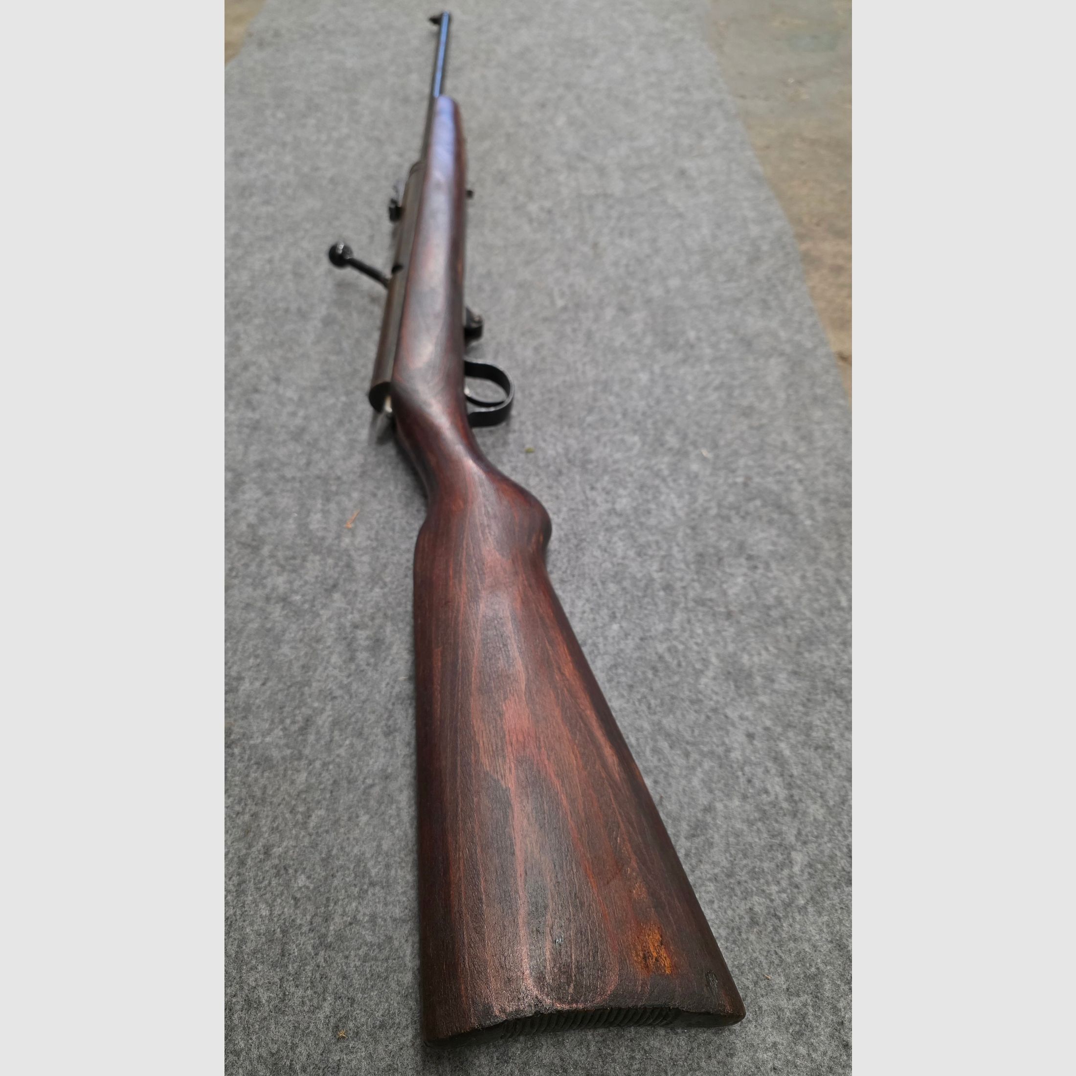 Vintage Look Retro Haenel Mod. 49a Q1 Qualität mit Schichtholzschaft Durchlader kein 310