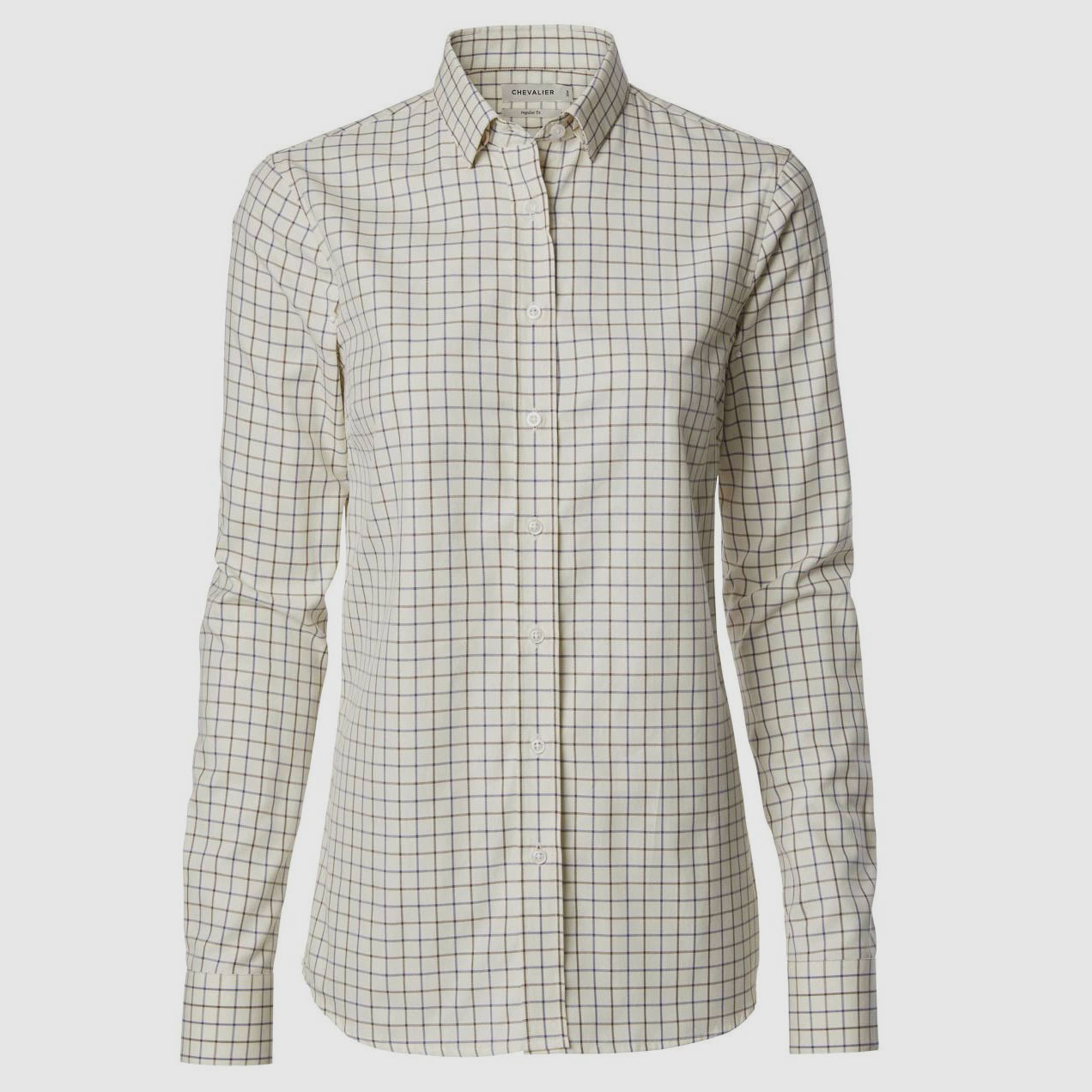 Chevalier Bluse Sheppey Chestnut Tattersall