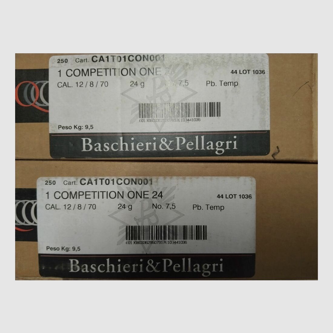 B&P Competetion One 24 grammi 500 colpi