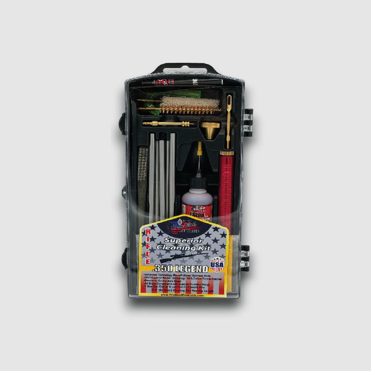 Cleaning box kit .350 Legend (9mm) 16.5 to 82.5 cm