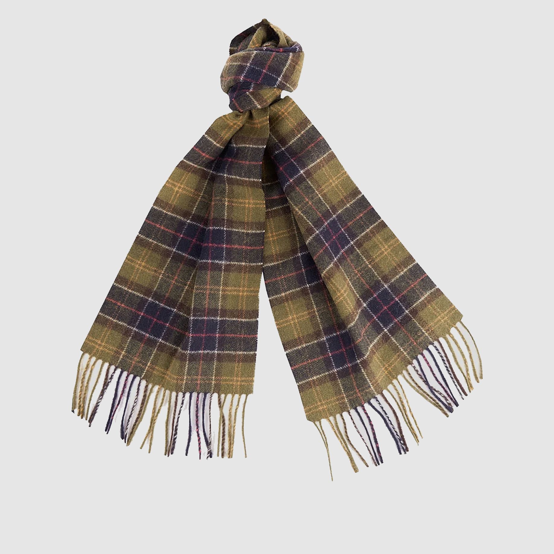 Barbour Schal Tartan aus Lammwolle
