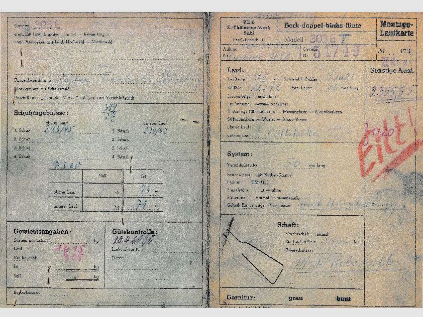 Gebrüder Merkel 303 ET / ES