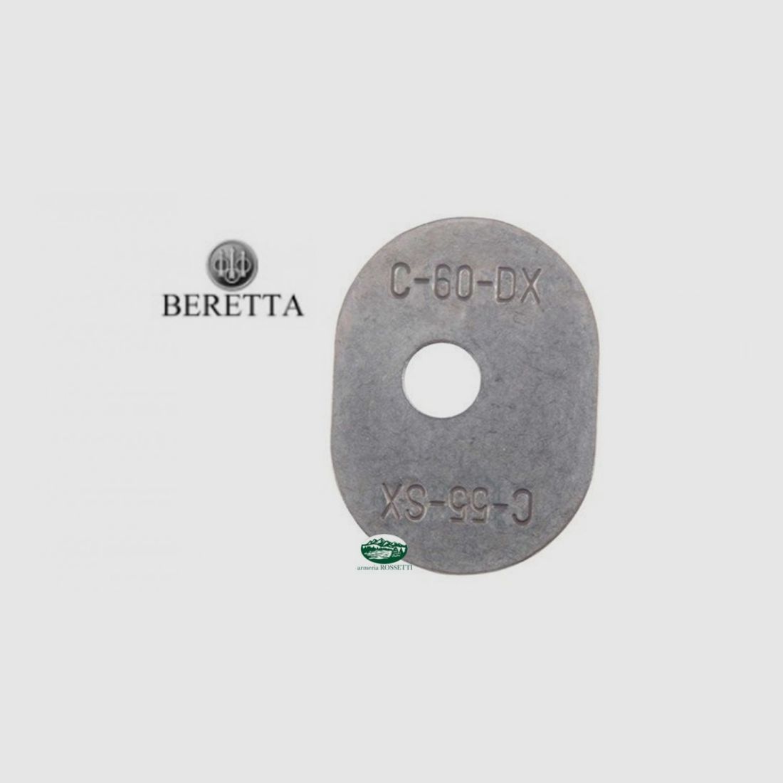 BERETTA Hintere Piastrina Biegung 55/60 AL391