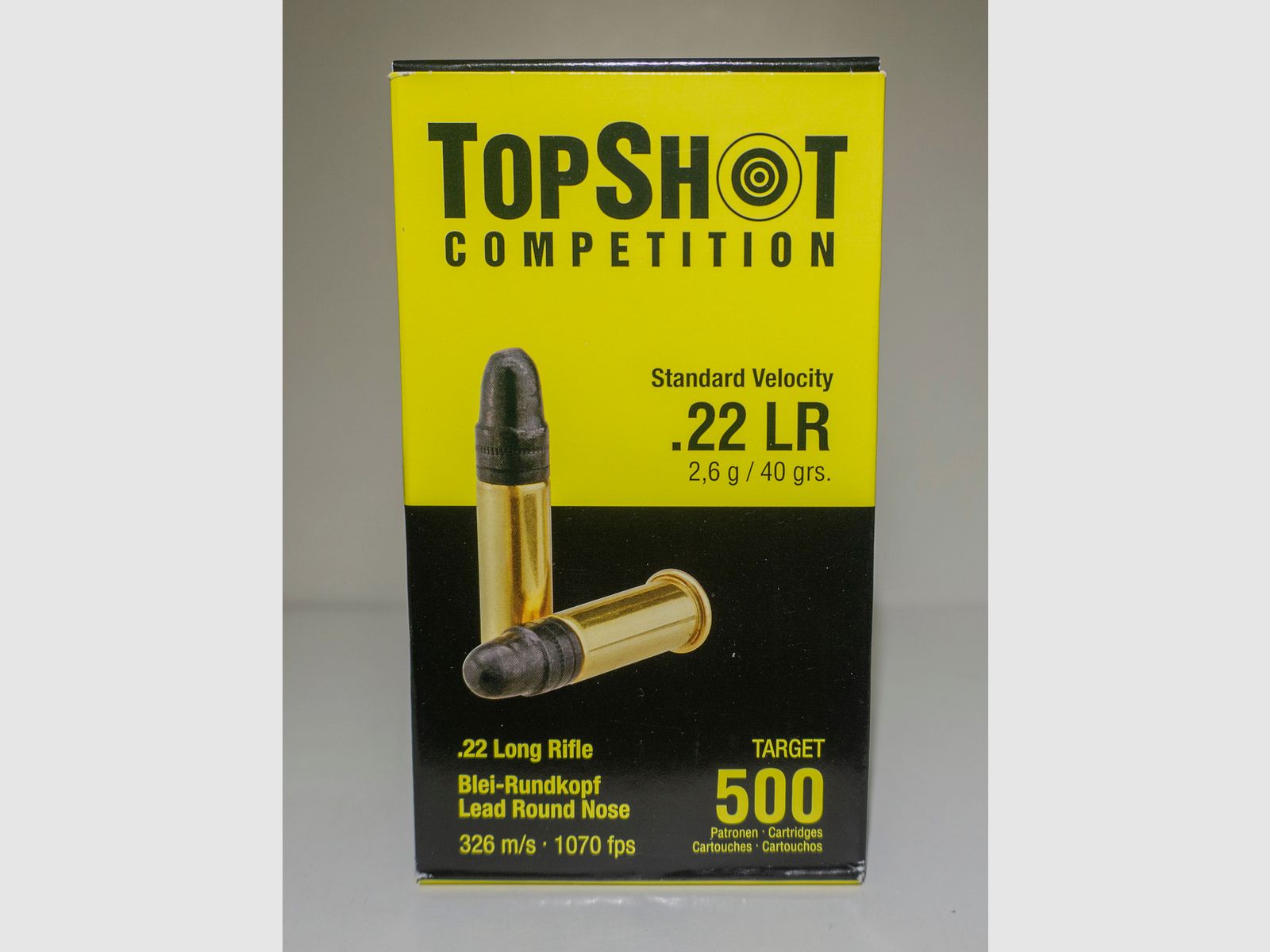 .22LR Munition Konvolut - Drei Hersteller TopShot, Magtech, CSI Blazer