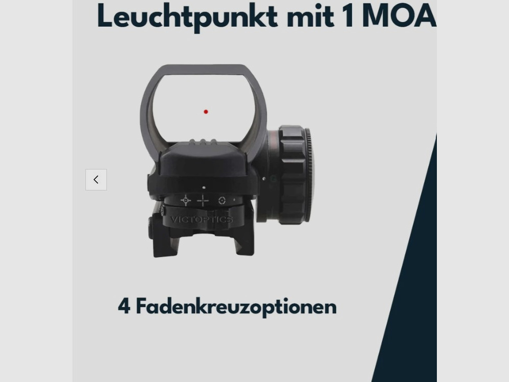 Victoptics RDSL03 Z3 1x22x33 - Leuchtpunktvisier