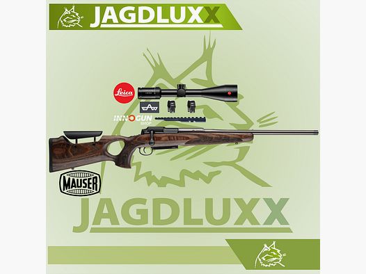 Mauser 25 Max set with Leica Amplus 6 2.5-15x56i